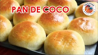 Pan de Coco  Easy Baking  Panlasang Pinoy  Easy Home Cooking  Baking Lessons Bread Talk baking [upl. by Georgia]