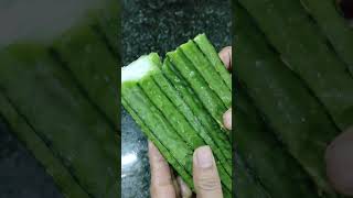 Garden Peechinga Ridge Gourd😋 trending food shortvideos [upl. by Sesom729]