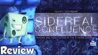 Sidereal Confluence Review  with Tom Vasel [upl. by Ajed]