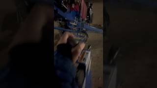 moving the auger casetractor farmequipment farming viralvideos grain bins farm [upl. by Naicul]