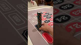 I bet 5800 on ONE spin of roulette casino gamble gambling lasvegas roulette [upl. by Olson655]