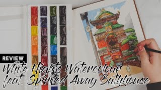 Review  White Nights Watercolour  feat The Spirited Away Bathhouse [upl. by Eznyl]