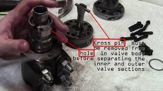 Hydraulic Steering Orbital Valve Rebuild and How it Works [upl. by Ymas]