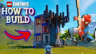 How to Build like a PRO in LEGO Fortnite [upl. by Leohcin687]