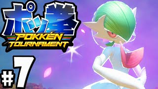 Pokken Tournament Gameplay Walkthrough Gardevoir Ferrum League PART 7 Pokemon Nintendo Wii U 60fps [upl. by Symon768]