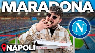 Cosa si mangia allo STADIO MARADONA del NAPOLI [upl. by Eudora]