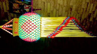 DIY Macrame Diwali Kandil 2020 Diwali Special latest design [upl. by Nwahsor461]