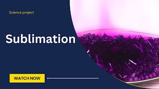 Sublimation of Iodine ExperimentSublimationFun Science DemonstrationREADEduTech [upl. by Ardnasella39]