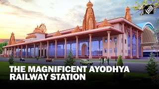 Stateoftheart Ayodhya Railway Station near completion ahead of consecration ceremony of Ram Lalla [upl. by Assil93]