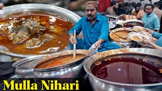 Mulla Nihari pe Pehli Sehri  Ramzan Night in Karachi PIB Colony  Street Food of Pakistan [upl. by Cosimo]