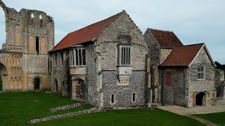 Castle Acre Priory Norfolk 4K DJI Mini 3 Pro [upl. by Llewellyn369]