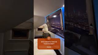 Your TV your way 📺 TechGadgets HomeImprovement HomeDecor SmartHome DIY interiordesign [upl. by Morgan505]