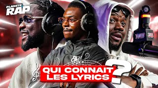 QUI CONNAIT LES LYRICS  avec Guy2Bezbar Koba LaD Zed Josman amp Jey Brownie PlanèteRap [upl. by Edas]