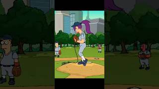 She is Great baseball player futurama shorts [upl. by Itnavart639]