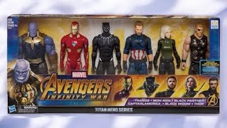 OPCIÓN DE SORTEO MULTIPACK 18  THANOS VS AVENGERS TITAN HERO SERIES PACK  TROMPIX Y AMIMBIX [upl. by Edwyna243]