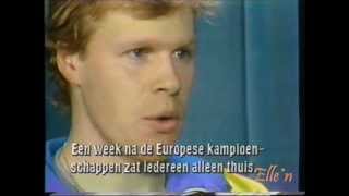 Winter Olympic Games Calgary 1988  interview 5 km gold medal winner Gustafson [upl. by Rue393]