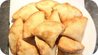 SAMOSA Tutorial  Indische Teigtaschen  SannyKaur [upl. by Fennessy]