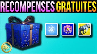 Destiny 2  RECOMPENSES GRATUITES Clan Exotique Emblème Pingouin amp Augmentation [upl. by Netloc574]