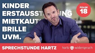 Sprechstunde Hartz 4  Teil 18 – heute ua zu Mietkautionsdarlehen Pflegegeld und Urlaubsantrag [upl. by Jaime97]