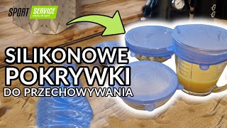 Silikonowe uniwersalne pokrywki do przechowywania żywności  domowe tipy [upl. by Niwrehs]