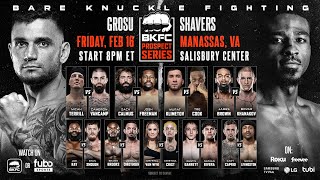 Free Full Event BKFC Fight Night Prospects Manassas [upl. by Ysak]