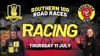 3 Wheeling Southern 100 2024  Racing  Thursday 11 July 🇮🇲 🏁 Race 2 [upl. by Lleddaw56]