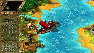 Walkthrough Settlers 4 PL Misja 8 Poszukiwania [upl. by Nossaj]