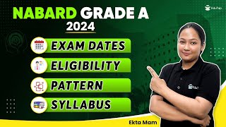 NABARD Grade A 2024 Complete Information  Exam Dates Pattern Eligibility Syllabus NABARD 2024 [upl. by Ogdan57]