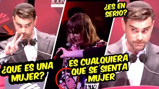 🔥CHIQUE DELICADO🔥le PREGUNTO que es una MUJER y su definicion ES LOQUE Ben Shapiro español [upl. by Willcox]