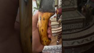 Stunning Antique Persian Pishqabz Dagger Wootz [upl. by Blatman]