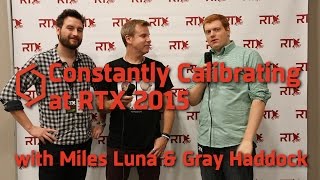 RTX 2015 Interview w Miles Luna and Gray Haddock RvB Talk [upl. by Bronez929]