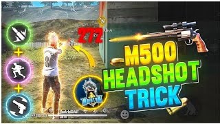 M500 One Tap Headshot Trick [upl. by Kcaj]