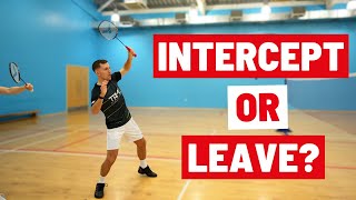 7 Rules For Intercepting Shots At The Net In Badminton [upl. by Hump912]