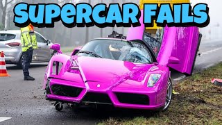 Expensive Supercars Fails  Wins Compilation  Best of Driving Caught on Camera 2024 [upl. by Divan]