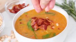 Instant Pot Navy Bean Soup Youtube [upl. by Eizus466]