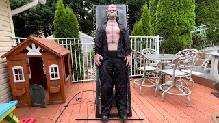 Distortions unlimited bolt Frankenstein monster animatronic prop video test 1 ￼ [upl. by Naitsirt]