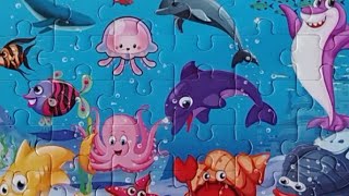 Underwater world puzzle farm life puzzle and mermaid puzzle puzzlegames [upl. by Venus]