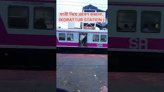 Reached Korattur Railway Station railway shots railwaytravel train travel traininfrastructure [upl. by Onilecram]