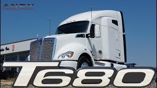 KENWORTH T680 Sleeper Tour [upl. by Baker708]