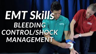 Bleeding ControlShock Management  EMT Skill [upl. by Terry]