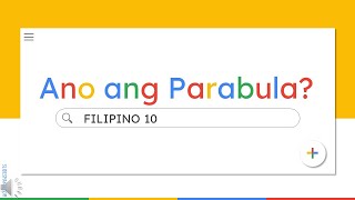 PARABULA  ELEMENTO NG PARABULA  FILIPINO 10 [upl. by Akimehs475]