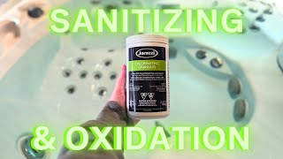 Sanitizing amp Oxidation  Chlorine amp Shock Use in Your Jacuzzi Hot Tub [upl. by Yhtak]