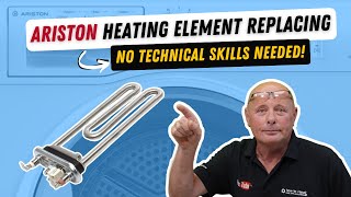 How to replace a ariston washing machine heating element [upl. by Notpmah]