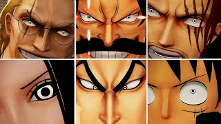 One Piece Pirate Warriors 4  All Conquerors Haki AttacksUpdated [upl. by Euqinehs]