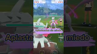 Golisopod vs mewtwo pokemongopvp pvppokemon pokemon [upl. by Marshall]