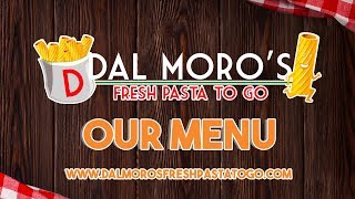 Menu of Dal Moros Fresh Pasta To Go  Venice  Fresh Pasta Take Away San Marco Square [upl. by Herrmann]