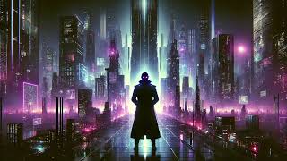 Into the Simulation X  Dark Synthwave Music  Cyberpunk Ambient  AI [upl. by Dnalyk]