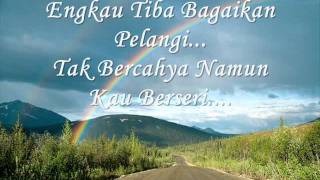 Pelangi Petang  Sudirman with lyrics [upl. by Drofliw]