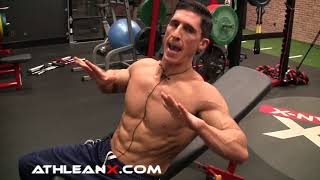 Dumbbell Bench Press Form Altering Chest Activation  AthleanX [upl. by Ferrigno9]