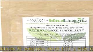 BioLogic Scanmask Steinernema Feltiae Sf Beneficial Nematodes for Natural Insect Pest Control 5 [upl. by Corby]